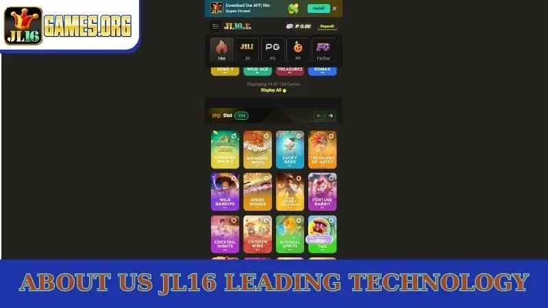 About us JL16 leading technology