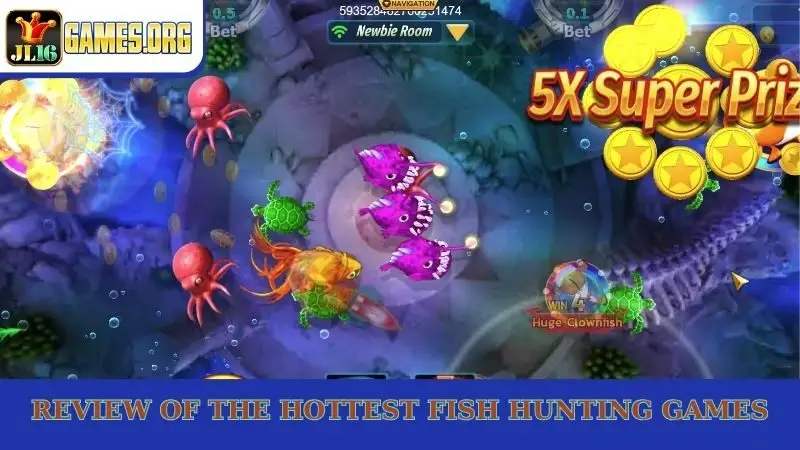 Review of the hottest fish hunting games